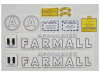 Farmall Hood Decal Set for Models A