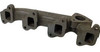 Ford Vertical Exhaust Manifold fits 4 Cylinders