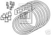 Universal Ignition Wire Set for Tractors 6 Cylinder