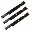 SCAG Genuine OEM 3 Pack 21 HD Cutter Blades 482881 for 61 Deck 1/4 Thick