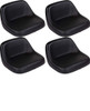 4 Pack of Universal Deluxe Lawn Mower Low-Back Seats LMS2002