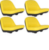 4 Lawn Mower Seats GY20496 Fits JD D140 D130 D125 D120 E120 E150