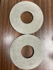 2 Pack of Bush Hog Friction Discs/Clutch Linings, Inner 6.5 OD X 2.4 ID 372-1