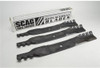 SCAG Genuine OEM 3 Pack 18" Eliminator Blades 52" Cut 483317