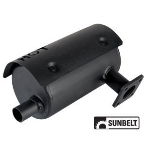 Replacement Kubota Muffler 6C04058404 Griggs Lawn and Tractor LLC