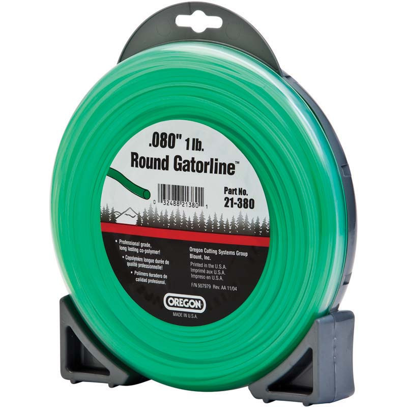 Oregon Gatorline Trimmerschnur – 1,3 Cm X 2,9 M, Rund, Stoßfest Für Rasentrimmer