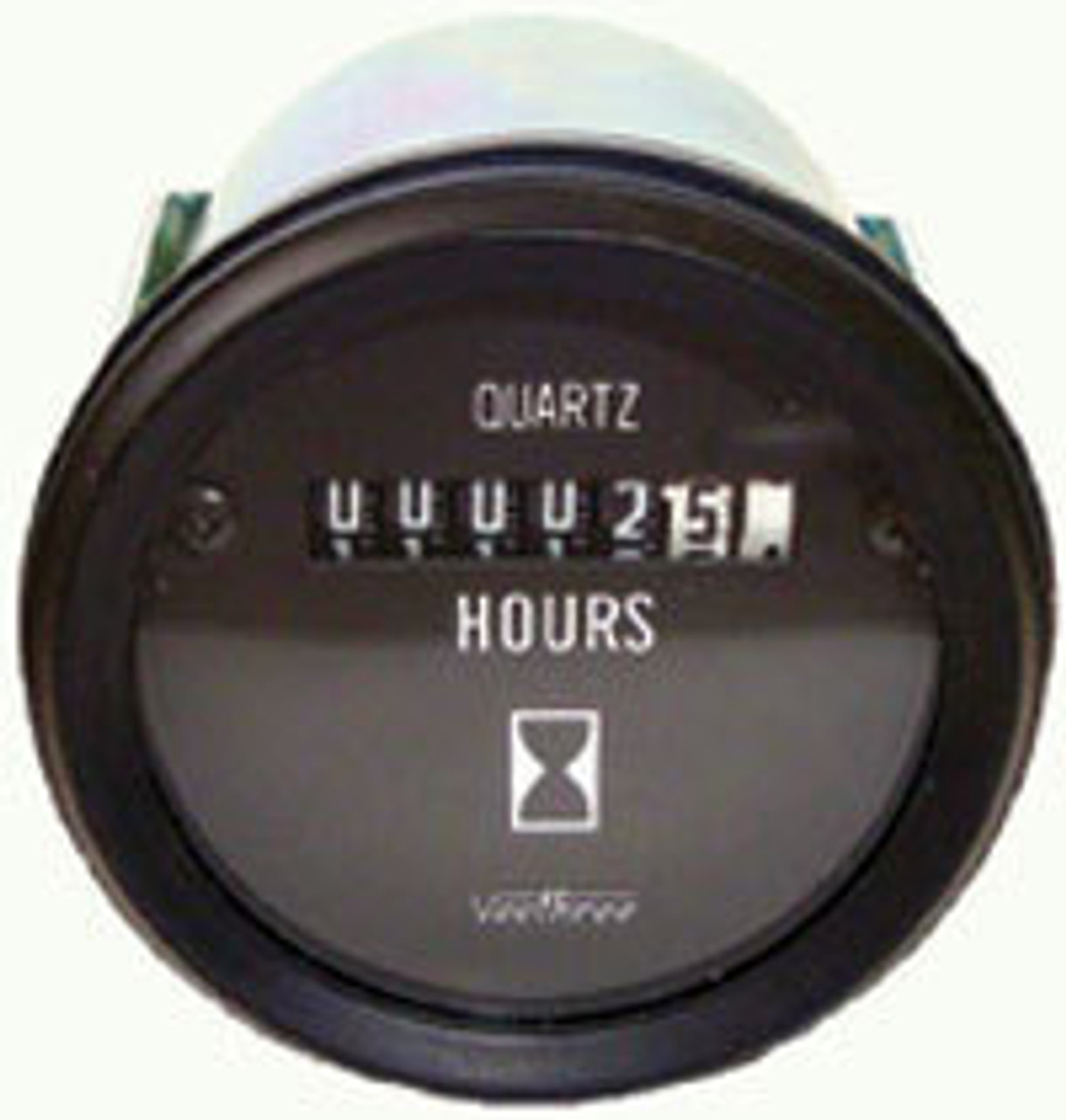 Universal Tractor Analog Hourmeter 2" 12 or 24 Volt