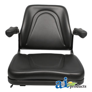 Universal Seat W/Slide Track & Arm Rest A-T500BL