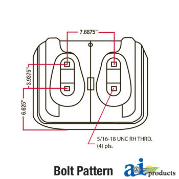 Lawn Mower Mid-Back Seat Fits JD L100 L105 L107 L110 L111 GY20495