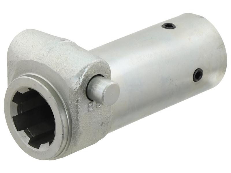 New PTO Sleeve Adaptor 1 3/8 6 Spline Push pin/Set Screw