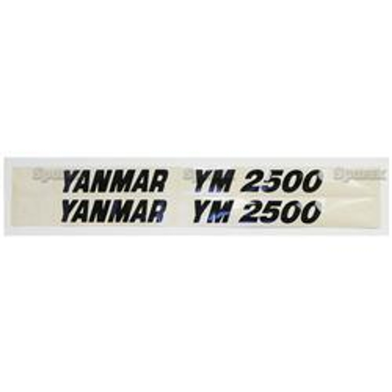 New Yanmar 2500 Decal Set