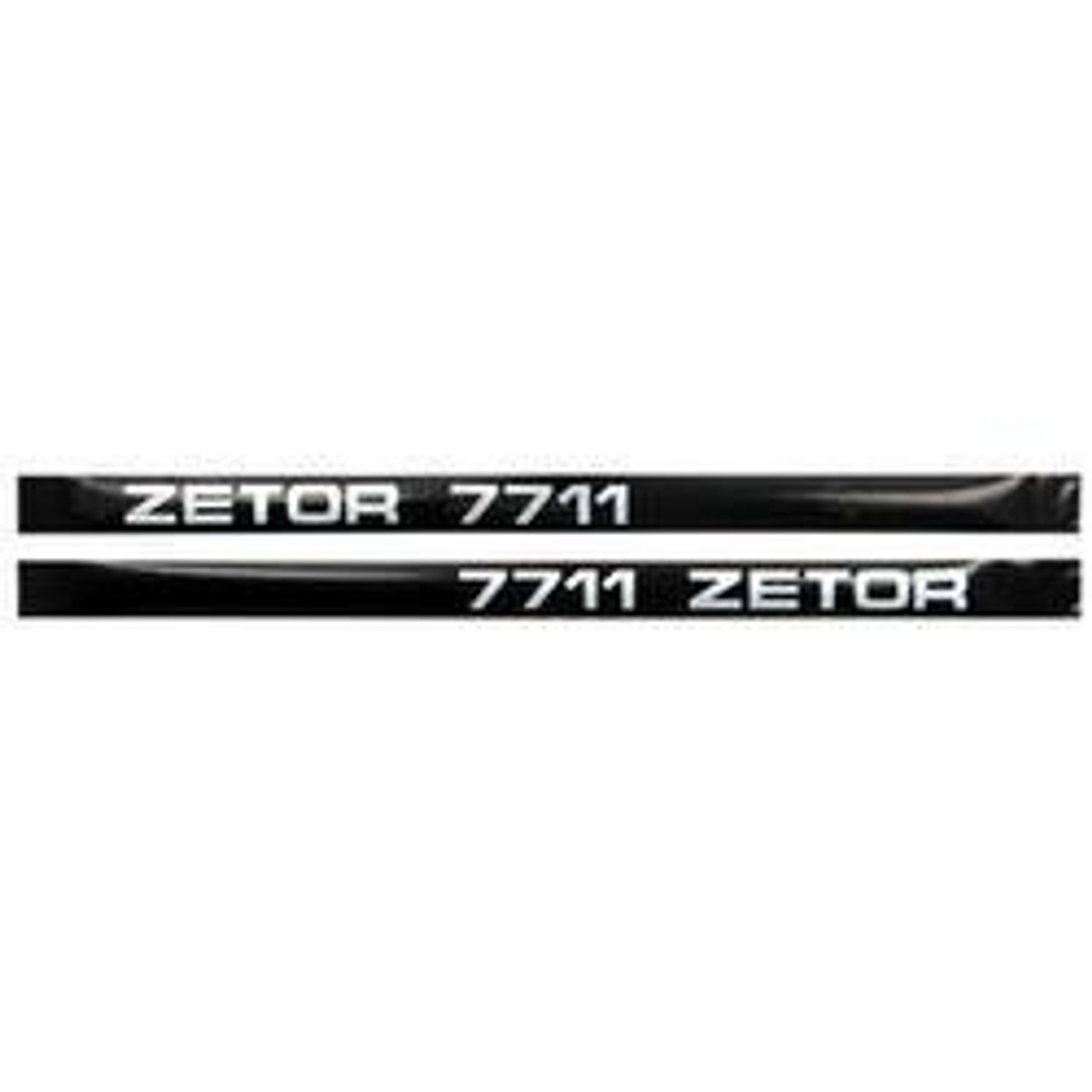 New Zetor 7711 Decal Set