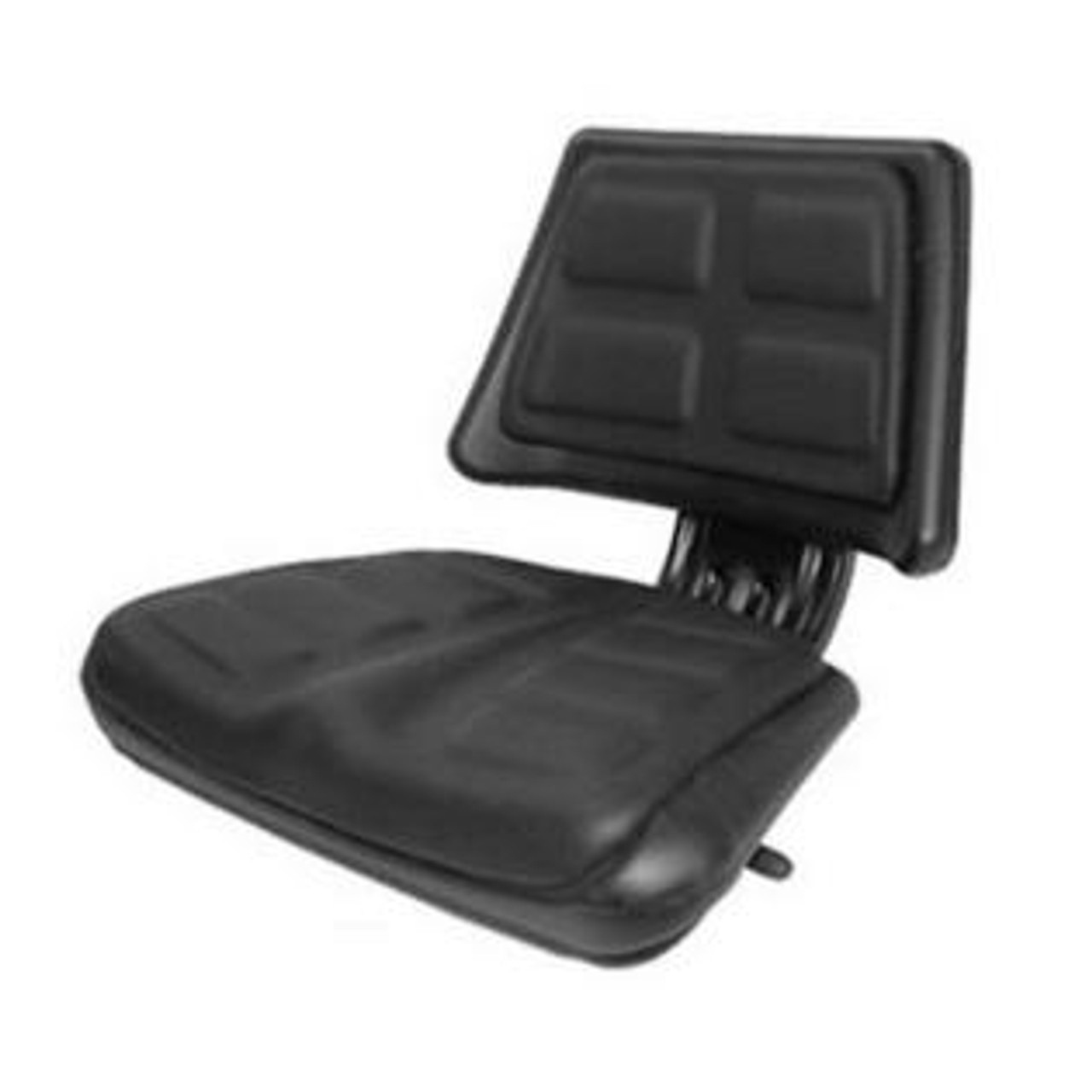 Universal Black Trapezoid Back Seat T110BL