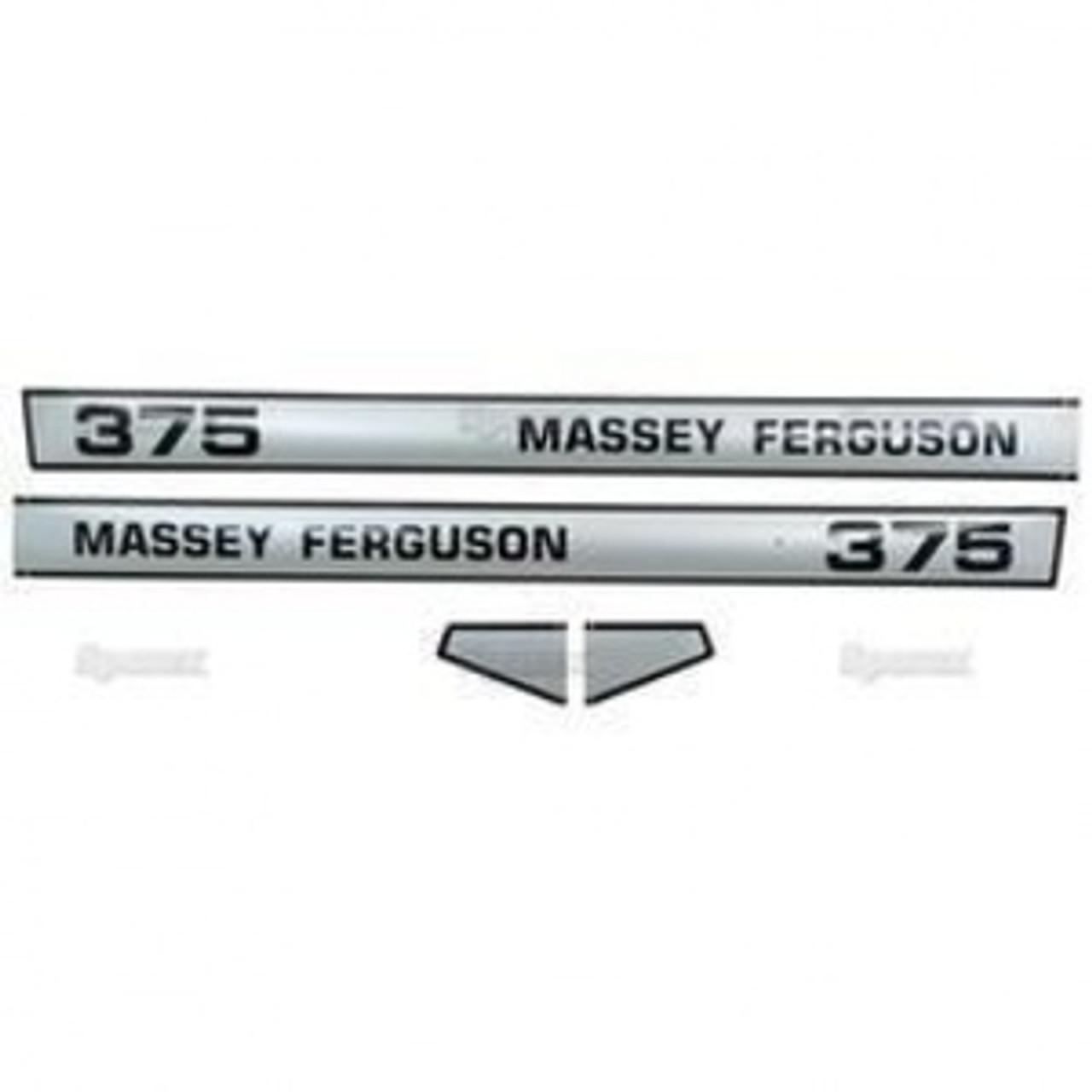 New Massey Ferguson 375 Decal Set