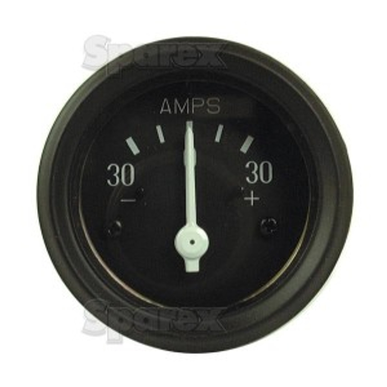 New Tractor Ammeter Gauge Assembly (Black Face)