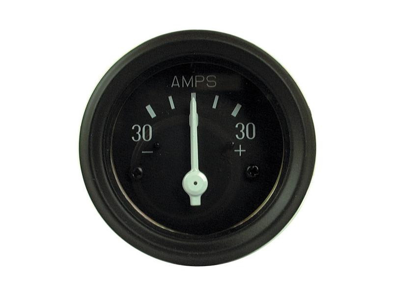 New Tractor Ammeter Gauge Assembly (Black Face)