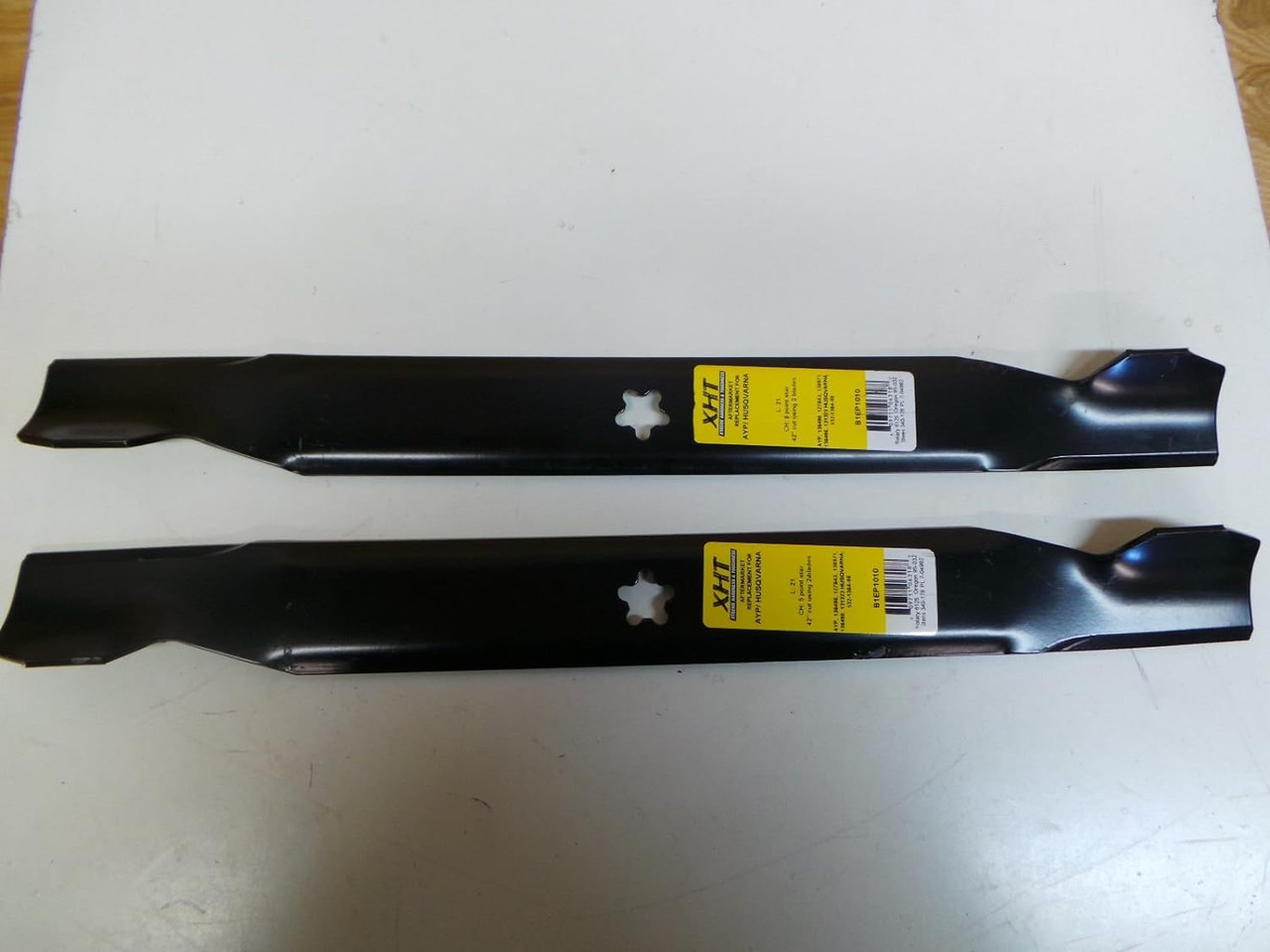 Sears/AYP 42"  Mower Blade Set 138498 124843 131323 138971