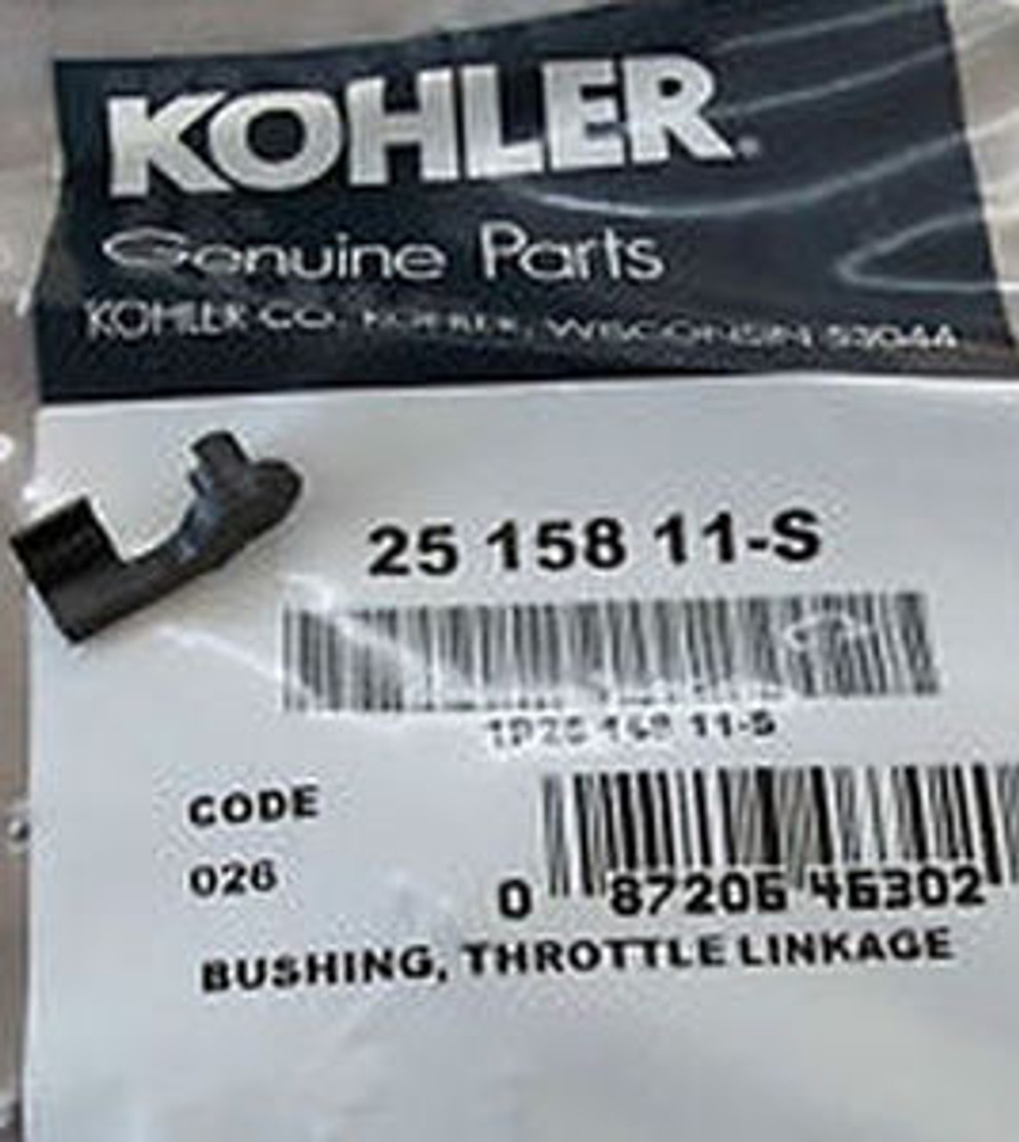 Kohler OEM Throttle Linkage Bushing 2515811 2515811-S
