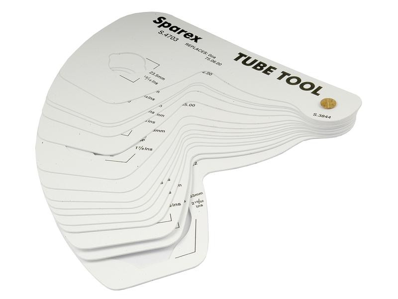 Tractor  TOOL, PTO TUBE ID PROFILES Part Number S3844