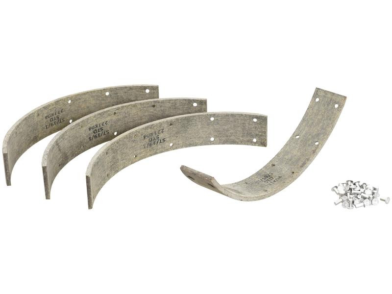 Tractor  BRAKE LINING KIT, 4 PC, W/ RIVITS Part Number S4163