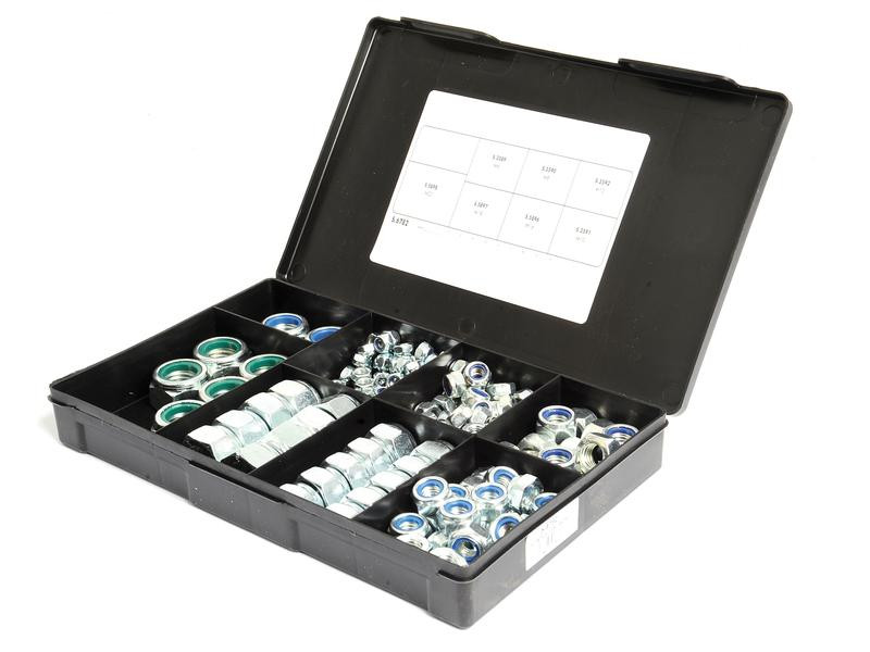 Tractor  NUT KIT, SELF LOCK, METRIC, 160 PCS Part Number S6782