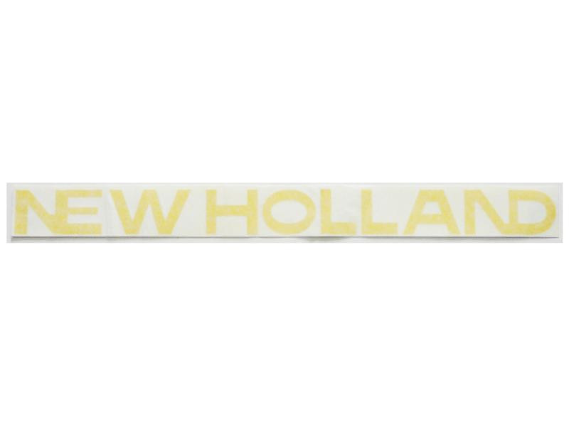 Tractor  DECAL- NEW HOLLAND 26"  YELLOW Part Number S23137