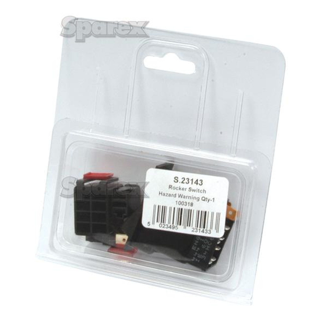 Tractor  SWITCH, ROCKER, HAZARD WARNING Part Number S23143