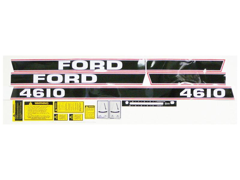 Tractor  DECAL KIT, 4610 81-89 Part Number S66678