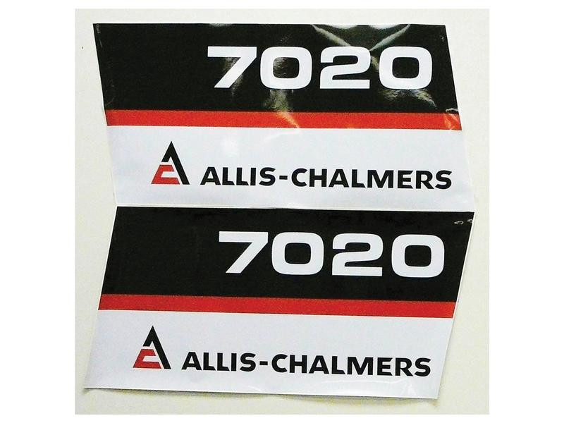 Tractor  DECAL SET - HOOD  AC 7020 Part Number S68958