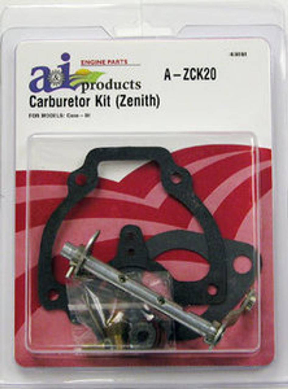 Complete Carb Kit for Case C & D Series w/Zenith