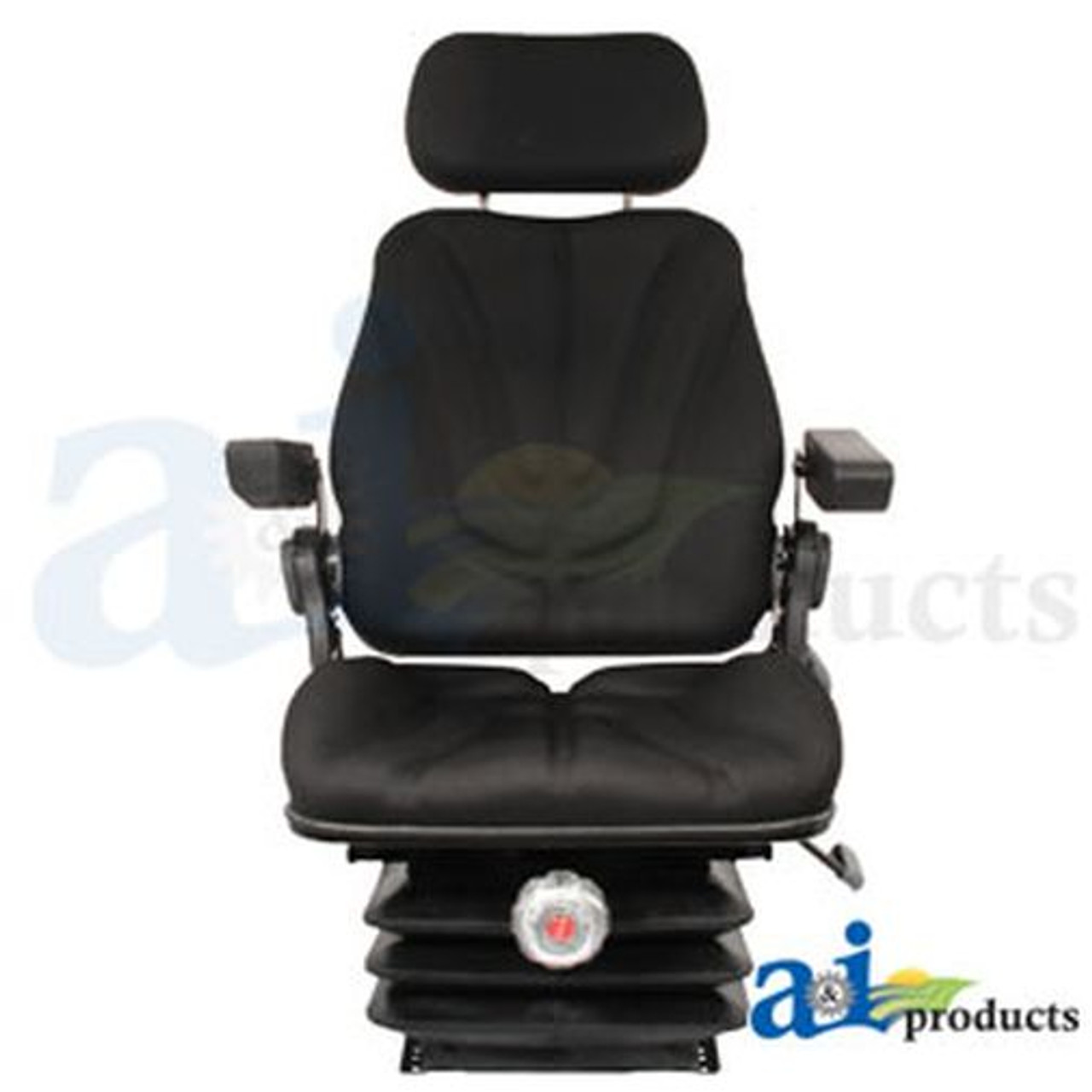 Seat, F10 Series, Mechanical Suspension / Armrest / Headrest / Black Cloth