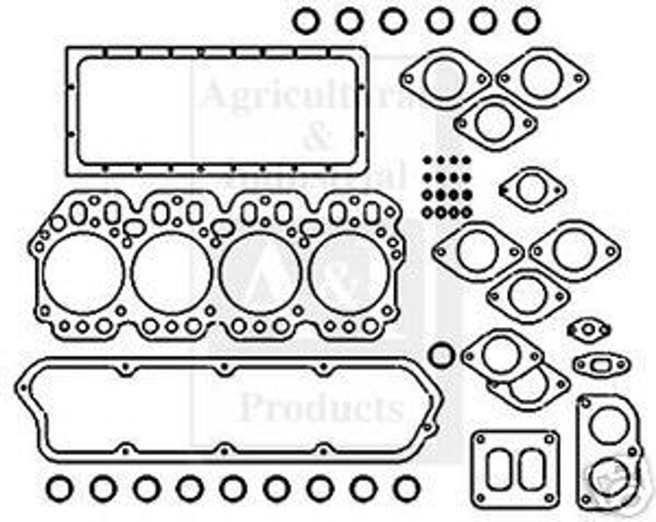 Ford Engine Overhaul Gasket Set 801 901 172 diesel