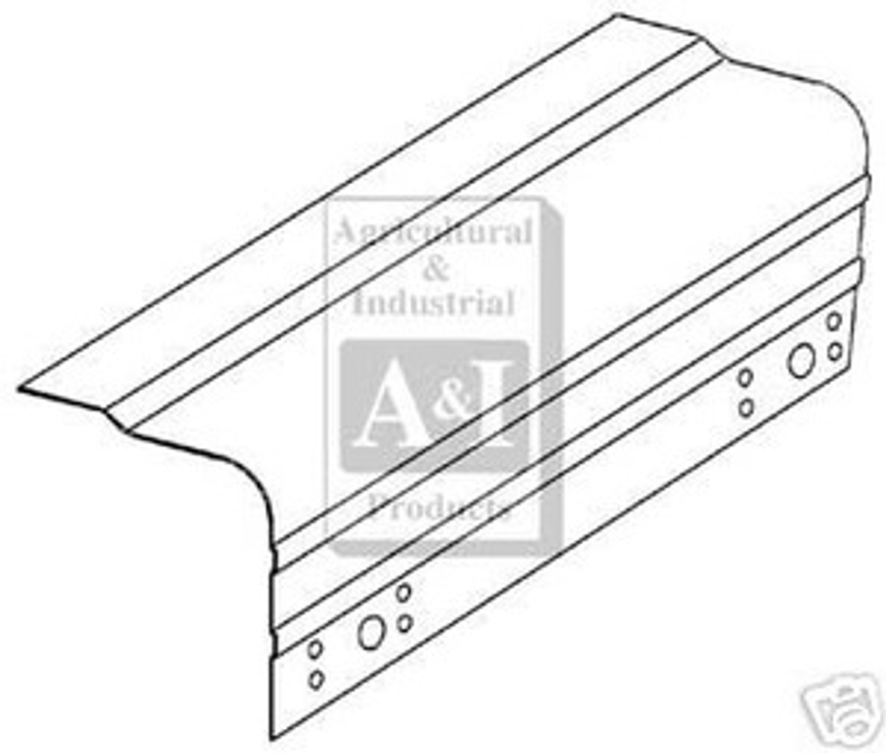 Ford Right Hand Panel Assembly D5NN16N768B