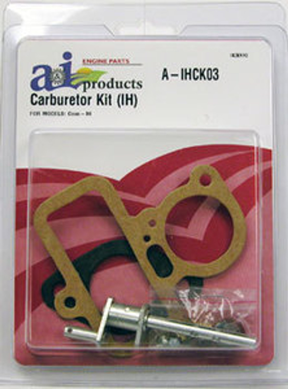 IH Basic Carburetor Kit fits models F12 F14