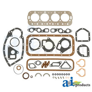 IH Engine Overhaul Gasket Set for 123&135 CID GAS