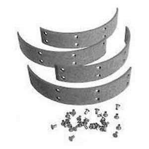 JD Brake Shoe Lining Kit Set of 4 with Rivets RE235937 32.55