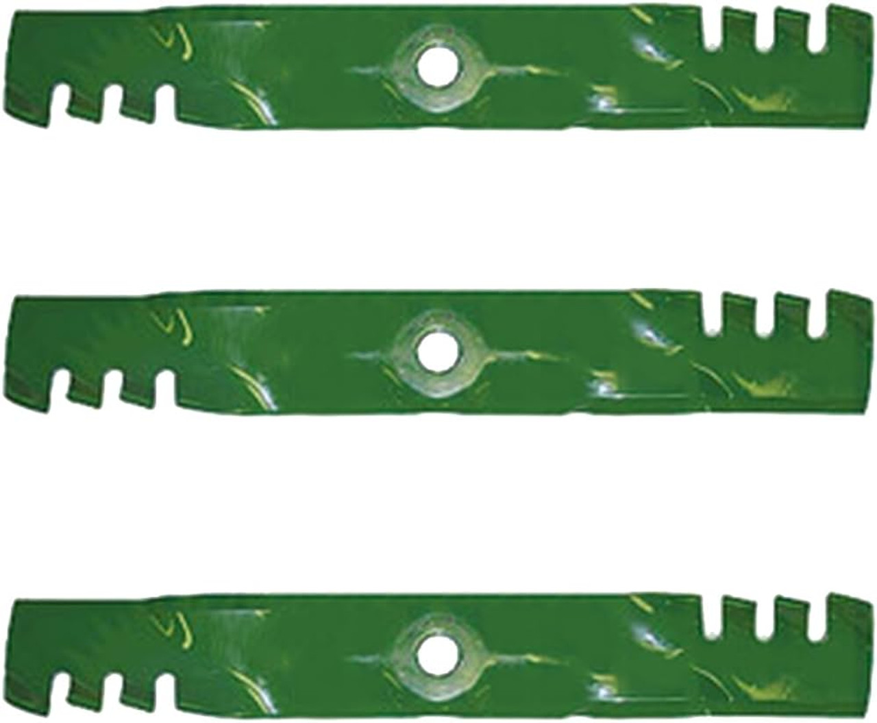 JD Mower Blade M143520 or M145516 Predator Style Heavy Duty 54" Set of 3