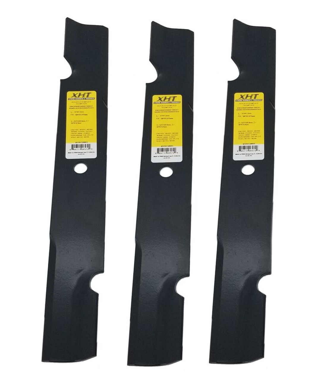 Scag Mower Blade Set of 3 363291 482306 363046 52" Cut