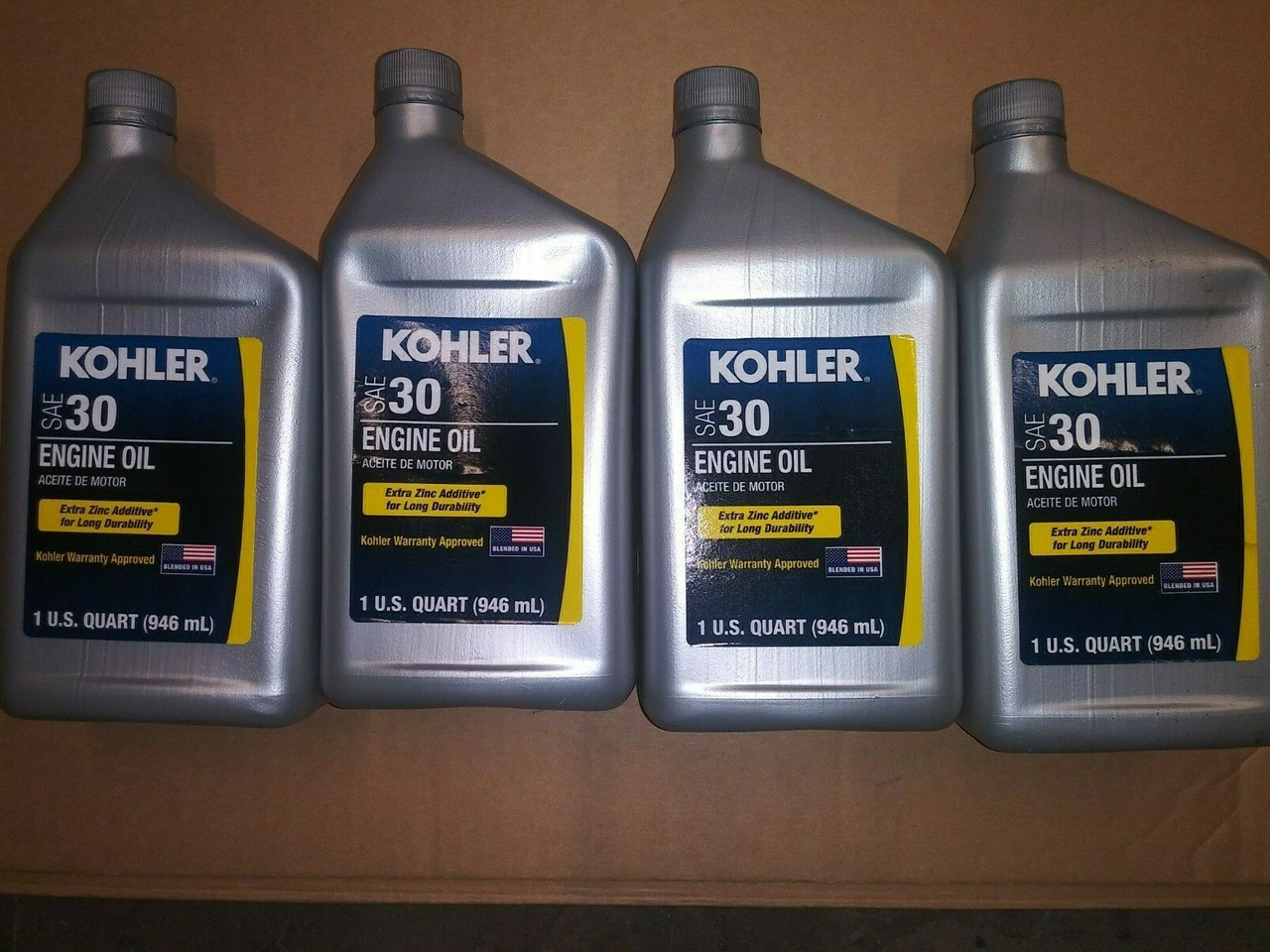 4 Quart Special OEM Kohler SAE 30 Engine Oil