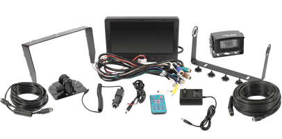CabCAM Video System, Touch Button (Includes 9" Monitor and 1 Camera) CTB9M1C