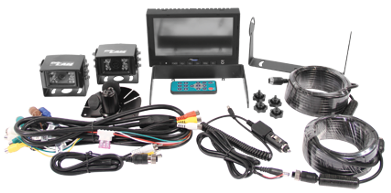 CabCAM Video System (Includes 7" Monitor and 2 Camera) CC7M2CQR