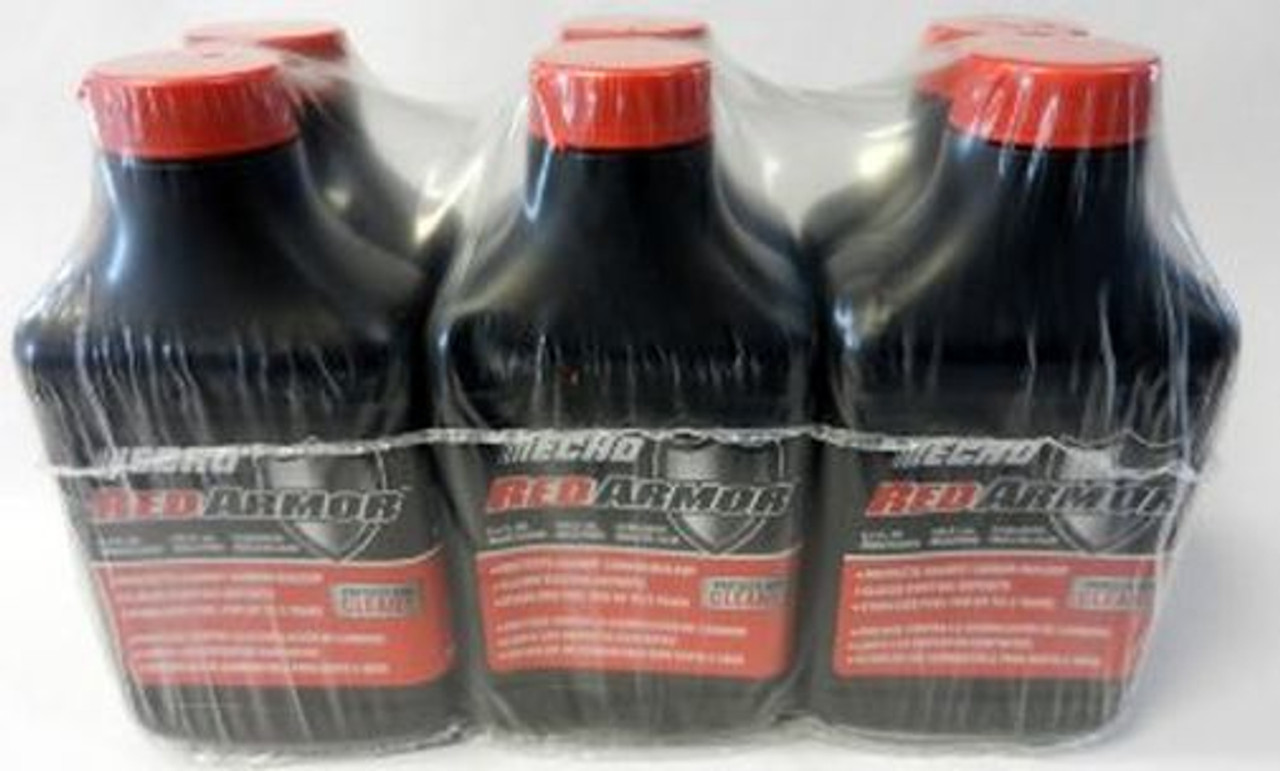 ECHO Red Armor 2 Cycle Oil 50:1 6 Pack 6550002 2 Gallon Mix