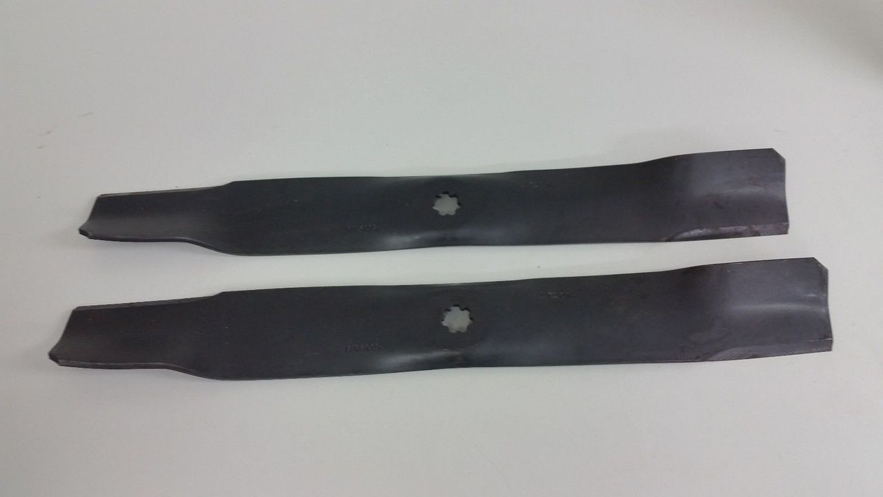 John Deere Mower Blades M154062, AM141034, Set of 2 For D100, D105, D110,  D120