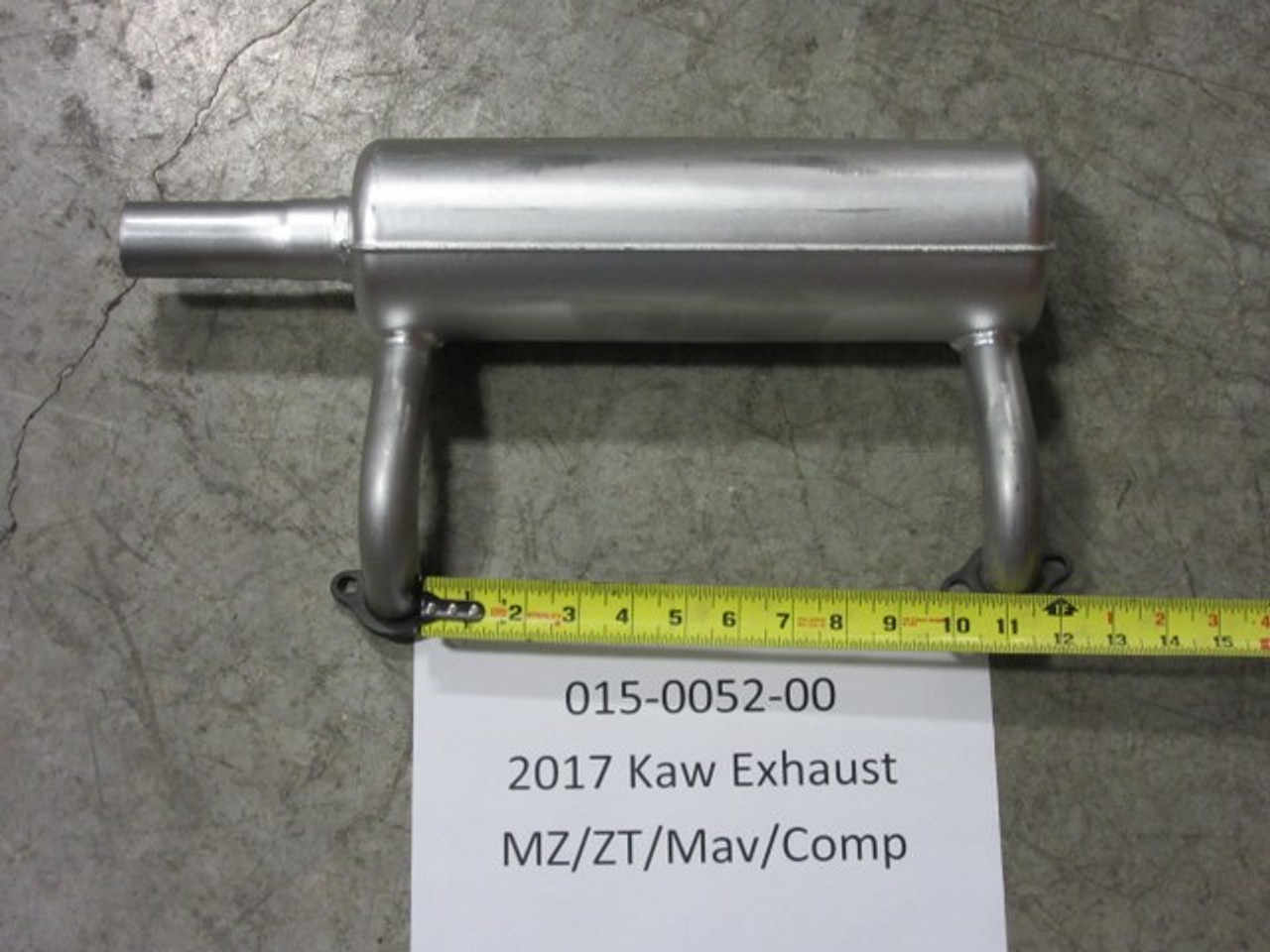 Bad Boy Mower OEM  015-0052-00 2017 Kawasaki Exhaust MZ/ZT