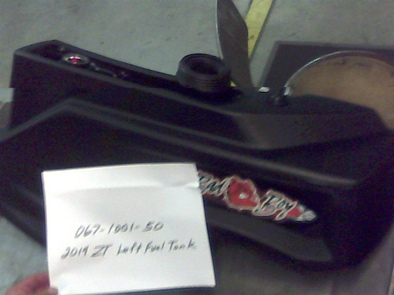 Bad Boy Mower OEM  067-1001-50 2014 ZT Left Fuel Tank