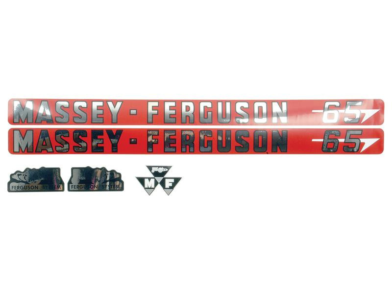 Massey Ferguson Decal Set MF65