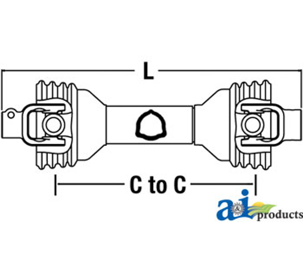 PTO Shaft for Post Hole Diggers