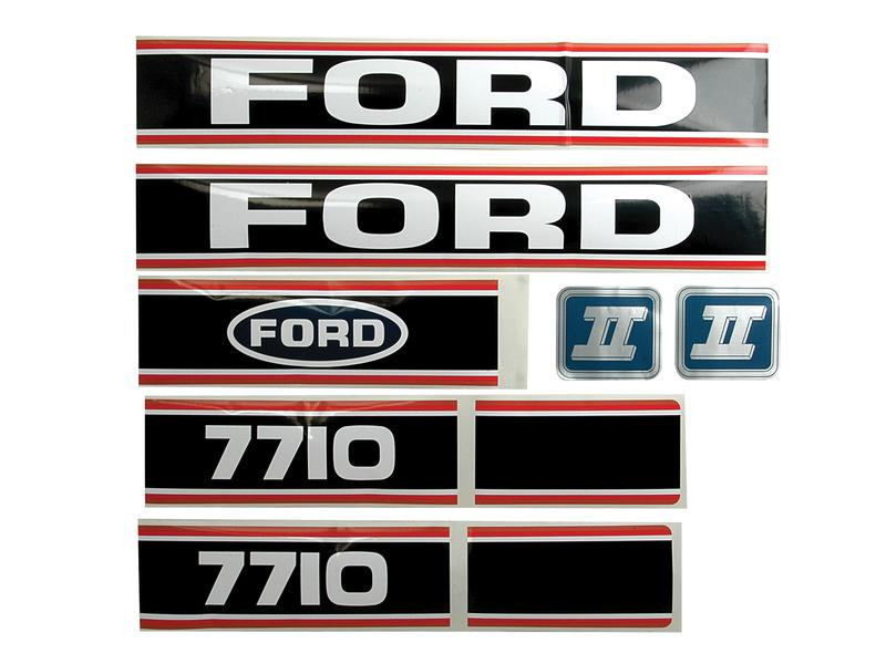 Ford 7710 Decal Set