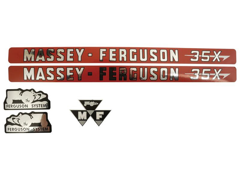 Massey Ferguson Decal Set MF35X
