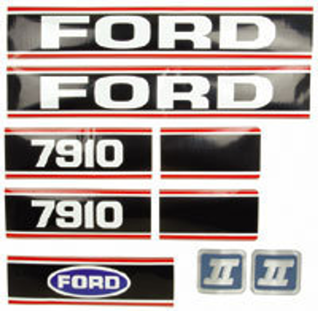 Ford 7910 Decal Set